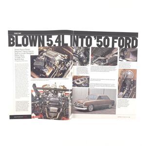 VTG Ford 1950 Shoebox Custom Build Advertising Print Ad Lincoln Swap Garage Wall